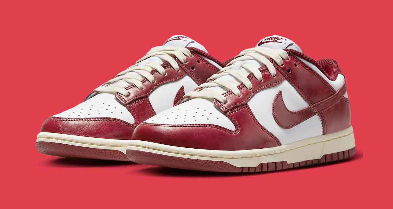 Where To Buy The Nike Dunk Low PRM “Team Red”
