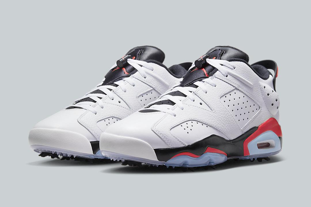 Jordan top Jumpman Quick 6 Retro Low Golf "White Infrared" DV1376-106