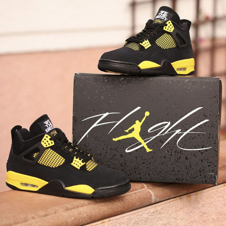 DJ Khaled x Air Jordan 4 Thunder PE