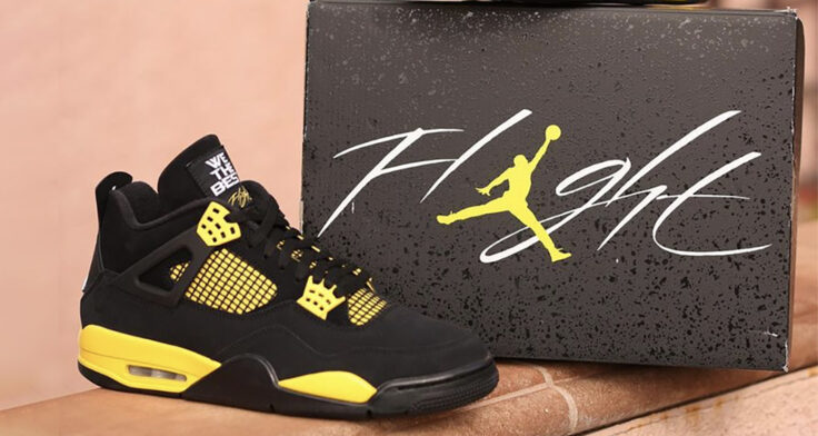 DJ Khaled x Air Jordan 4 "Thunder" PE