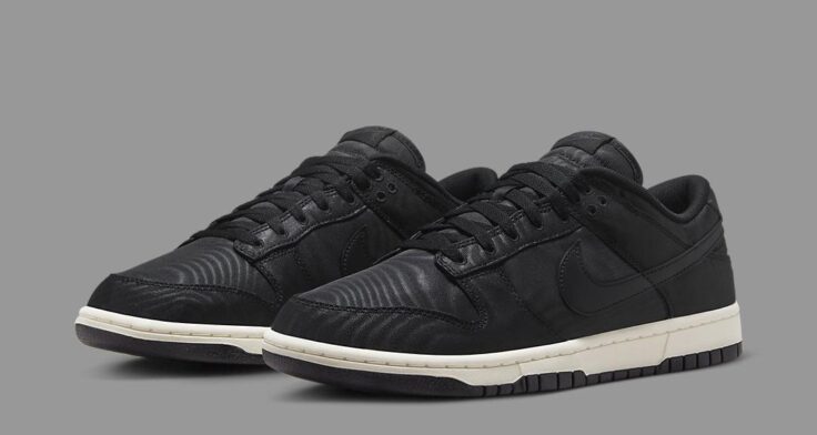 Nike Dunk Low "Black Canvas" DV7211-001