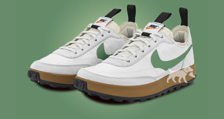 Tom Sachs NikeCraft General Purpose Shoe Gorge Green FD9293 100 release date lead 736x392