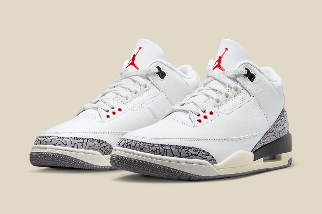 The Air Jordan 3 “White Cement” Re-Imagined Just Restocked