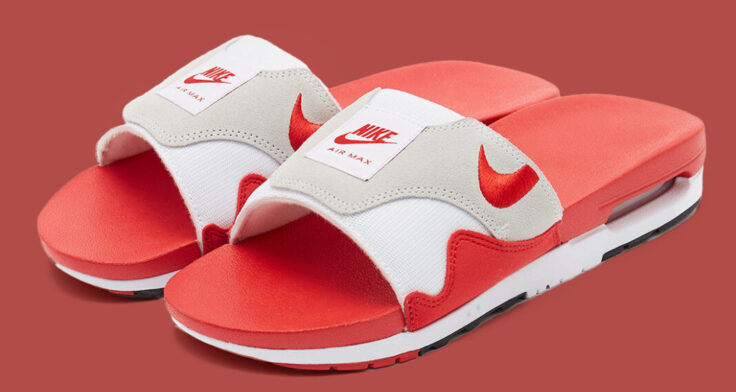 Nike Air Max 1 Slide "Sport Red" DH0295-101