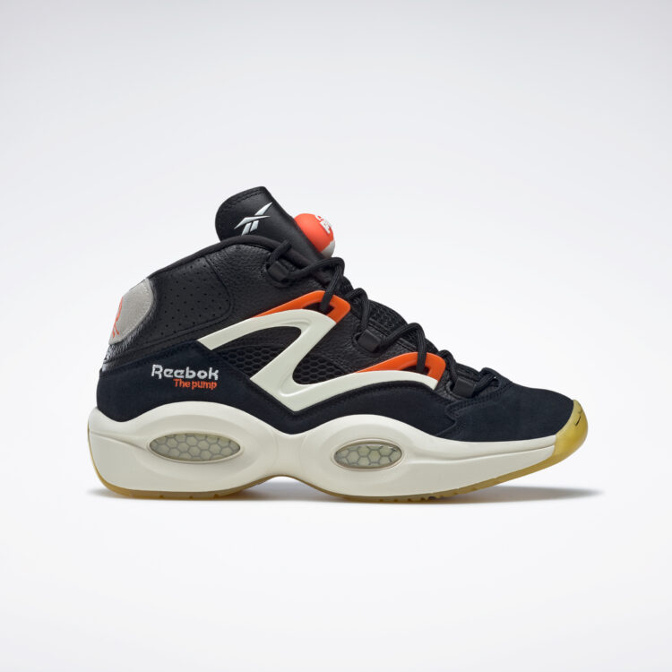 Reebok iverson pump shop brun