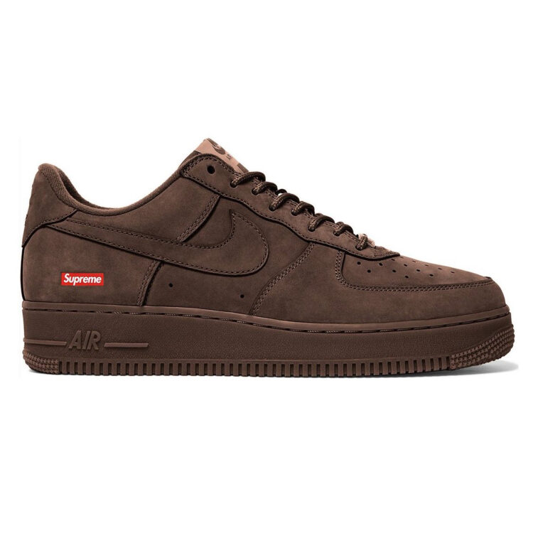 Supreme x Nike Air Force 1 Low "Baroque Brown" CU9225-200