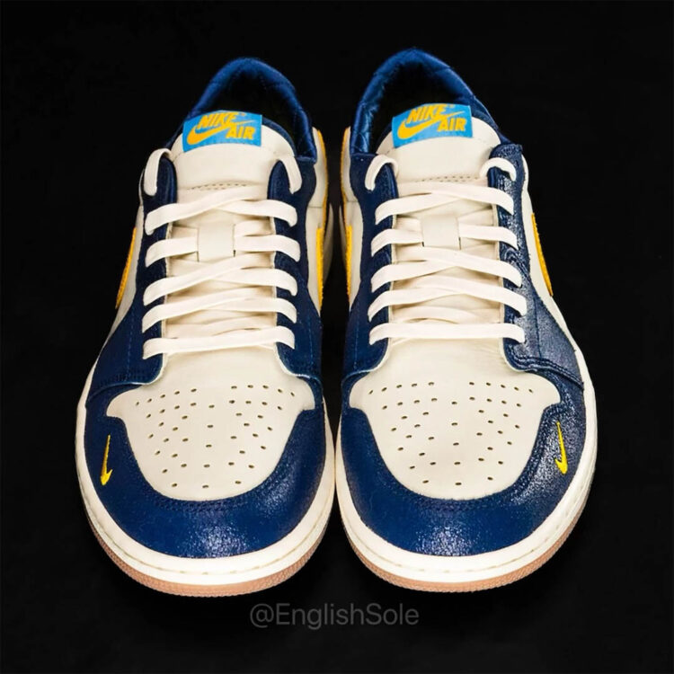 which features the Air Jordan 1