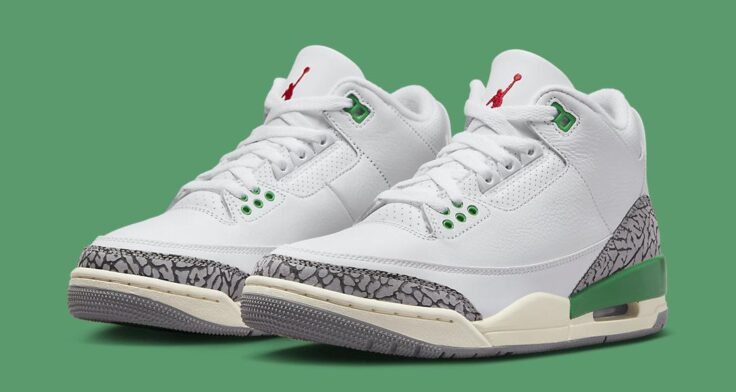 Air Jordan 3 Retro WMNS "Lucky Green" CK9246-136