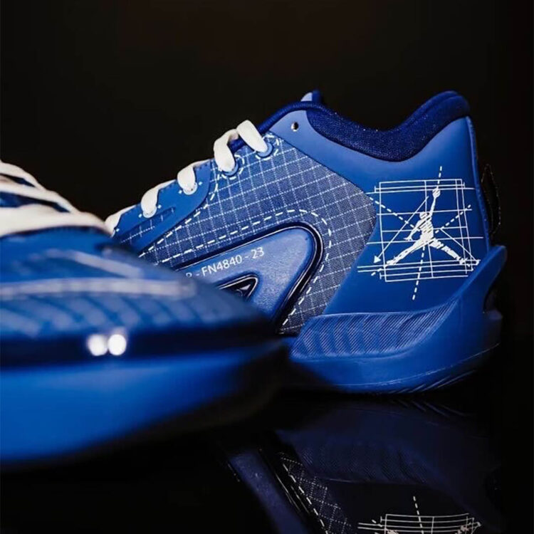 This Jordan Tatum 1 PE Gets A Blueprint Design - Sneaker News