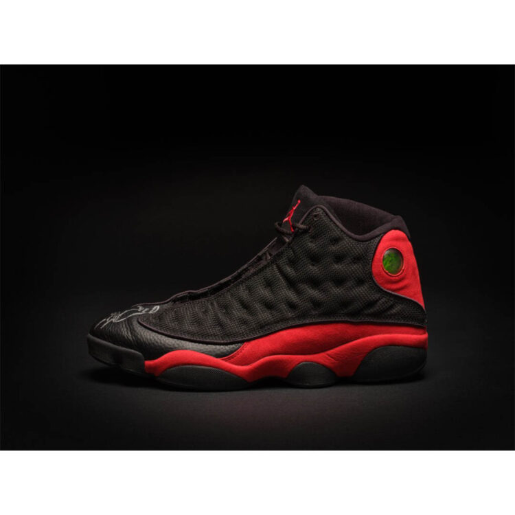 Michael Jordan's 1998 NBA Finals Air Jordan 13 "Bred" Up For Auction