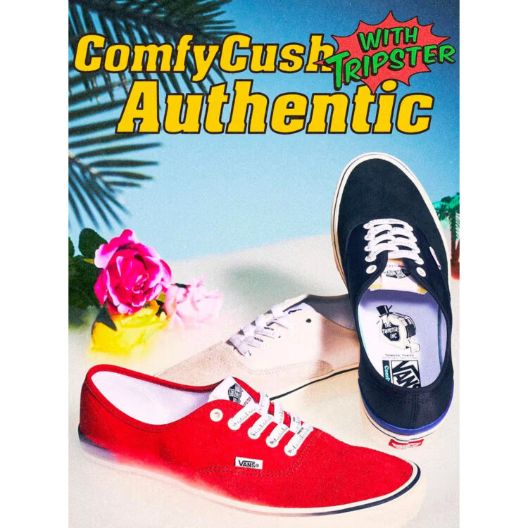 TRIPSTER x Vans ComfyCush Authentic Collaboration | Nice Kicks