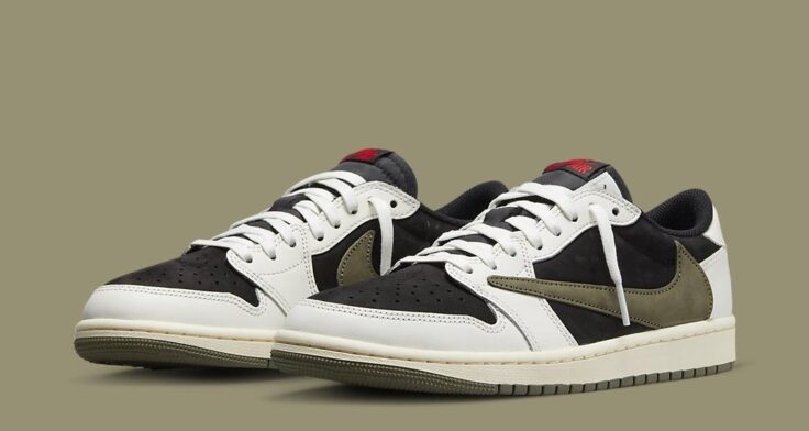 Travis Scott x Air Jordan 1 Low "Olive" DZ4137-106