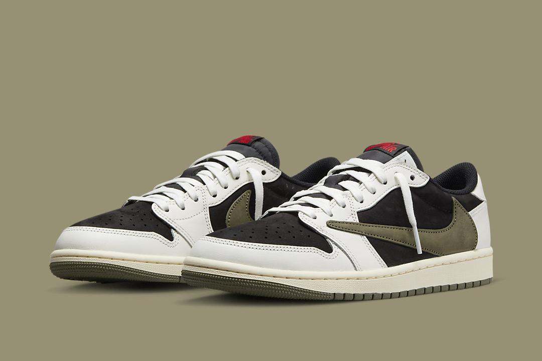 Air Jordan 1 Low Travis Scott Olive – MasterySneakers