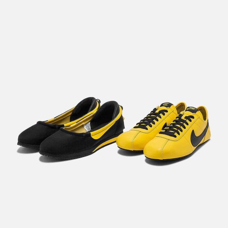 Nike Cortez Yellow/Black Channel Bruce Lee Release