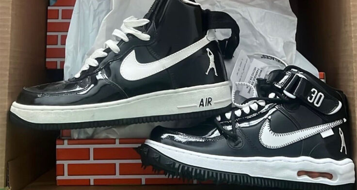 OFF-WHITE x Nike Air Force 1 Mid "Sheed" (Images via A$AP Bari)