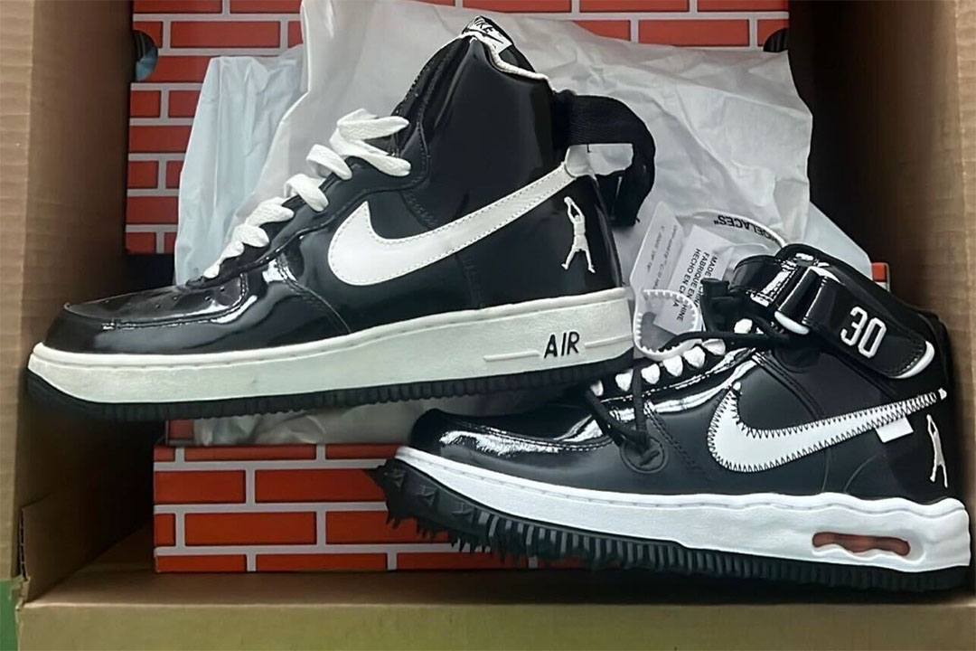 OFF-WHITE x Nike Air Force 1 Mid "Sheed" (Images via A$AP Bari)