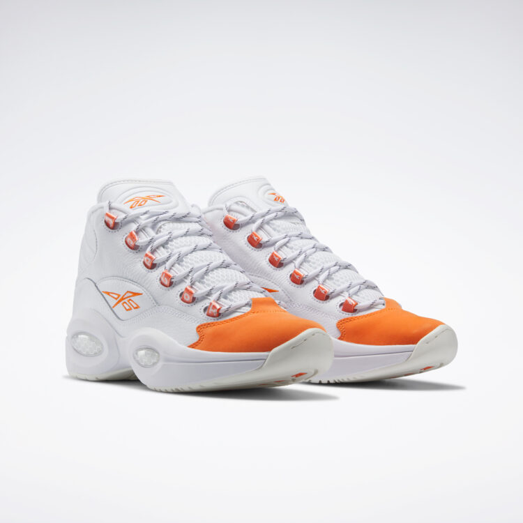 el producto Reebok Royal Blanco Velcro Niño “Orange Toe” HR1049