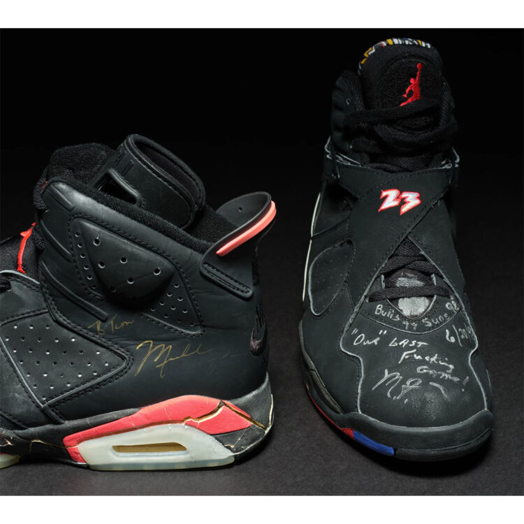 Sotheby's "The Dynasty Collection" Showcases Michael Jordan's Six Championship Sneakers