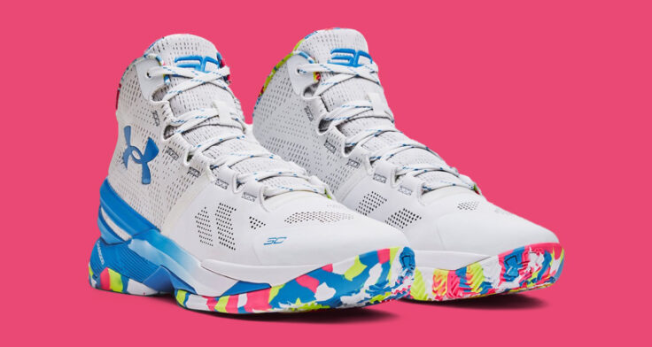 Under mens Armour Curry 2 “Splash Party” 3026282-100