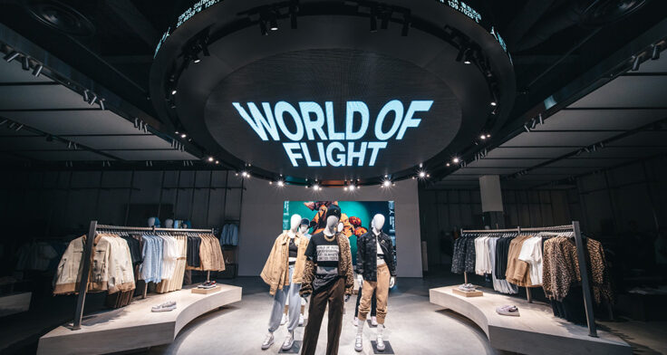 Jordan Brand World of Flight Opens in Shibuya