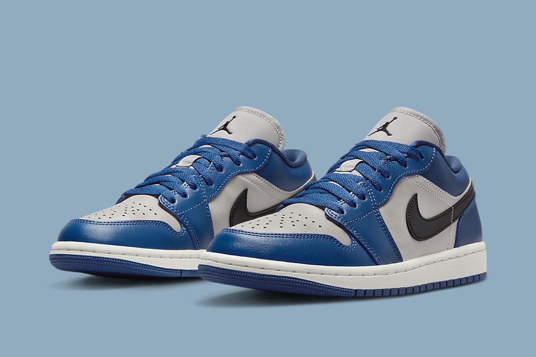 Jordan Brand tilbyr oss en ny utgave av Air Jordan 1 her i lavversjon DC0774-402