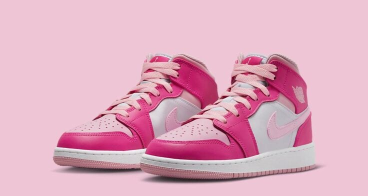 for 2011 from Nike Jordan Brand Converse was one of the better tribute sets we saw this year Mid GS "Medium Soft Pink" FD8780-116
