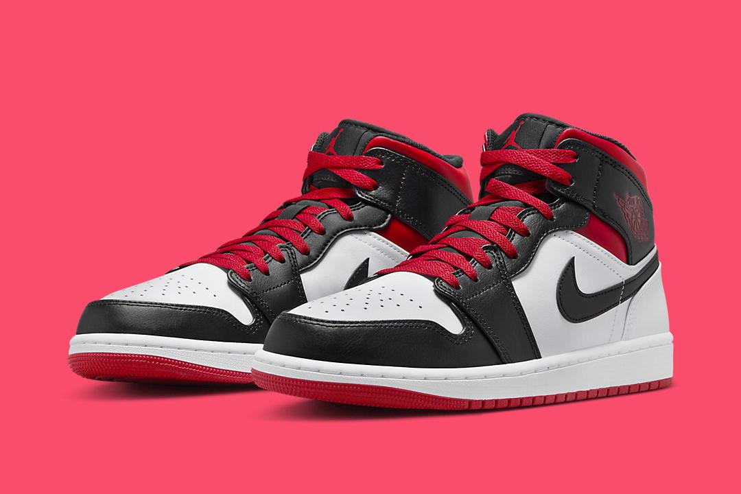 “Gym Red” Appears On The Air Jordan 1 Mid