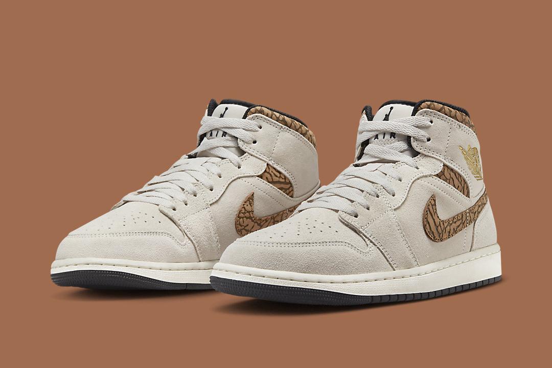 Air Jordan 1 Mid SE "Brown Elephant" DZ4129-102