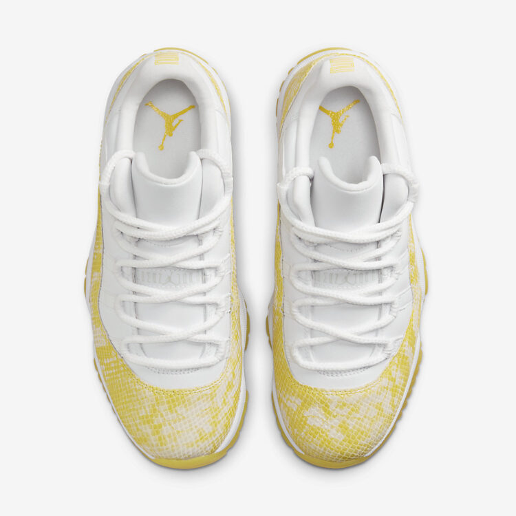 Air Jordan 11 Low WMNS "Yellow Snakeskin" AH7860-107