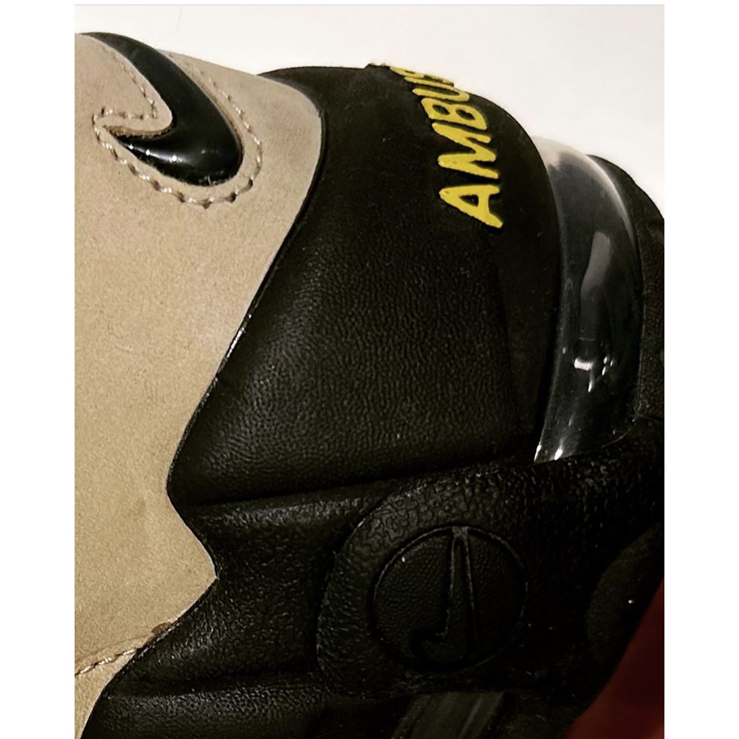 Nike Men's Air More Uptempo Low 'Ambush Vivid Sulfur Limestone' Sneakers