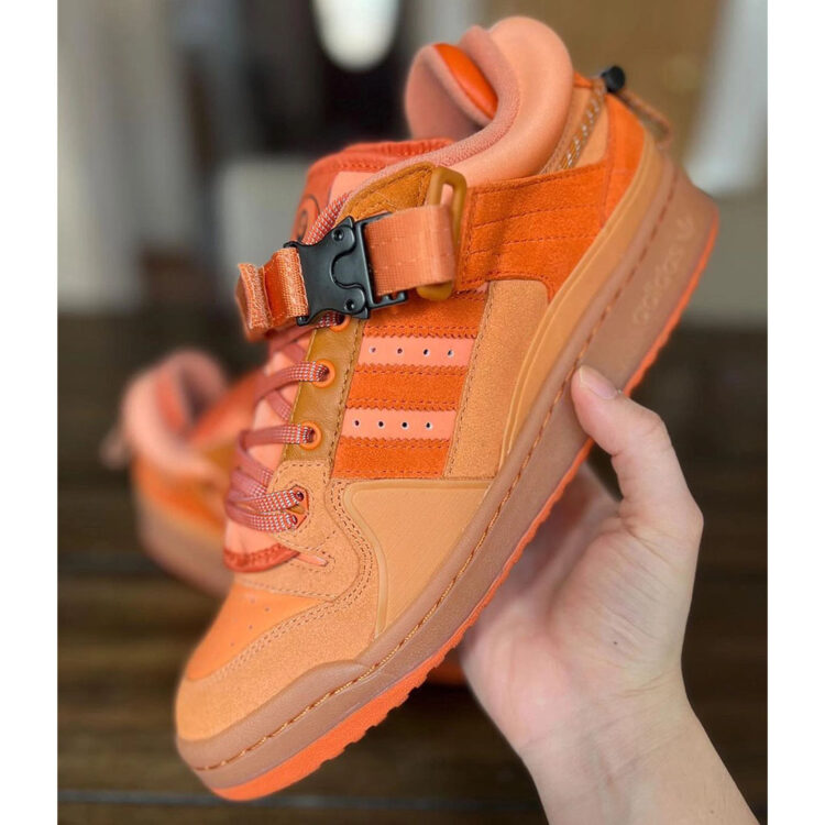 Bad Bunny x adidas Forum Buckle Low “Orange Flare” Sample