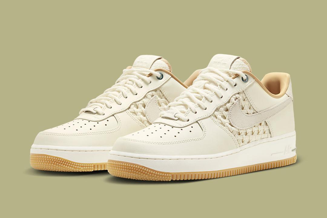 Nike’s Latest Air Force 1 Low “NAI-KE” Boasts Weaved Uppers