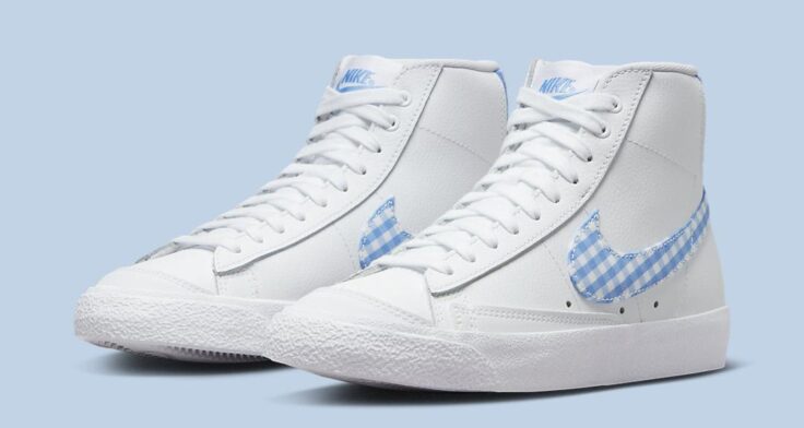 Nike Blazer Mid "Blue Gingham" FD9163-100