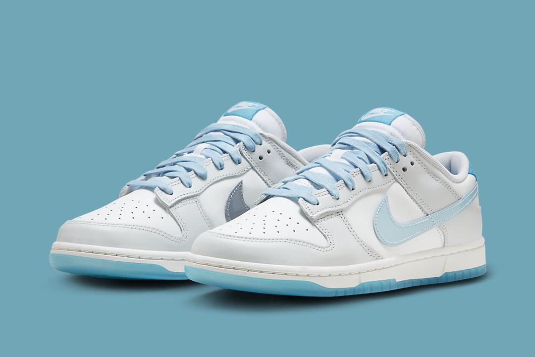 The Nike Dunk Low “520” Suits up in Icy Blue TPU Swooshes