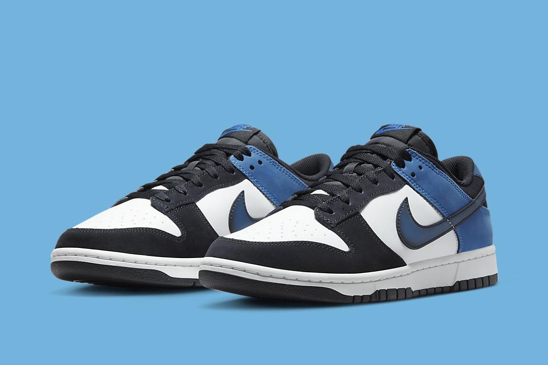 The Nike Dunk Low Drops in a Stealthy “Industrial Blue” Outfit