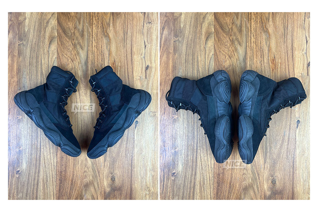 Unreleased adidas Yeezy 500 High Surfaces in All-Black