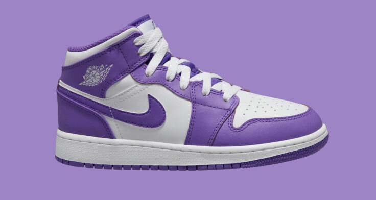 for 2011 from Nike Jordan Brand Converse was one of the better tribute sets we saw this year Mid GS "White Purple" DQ8423-511