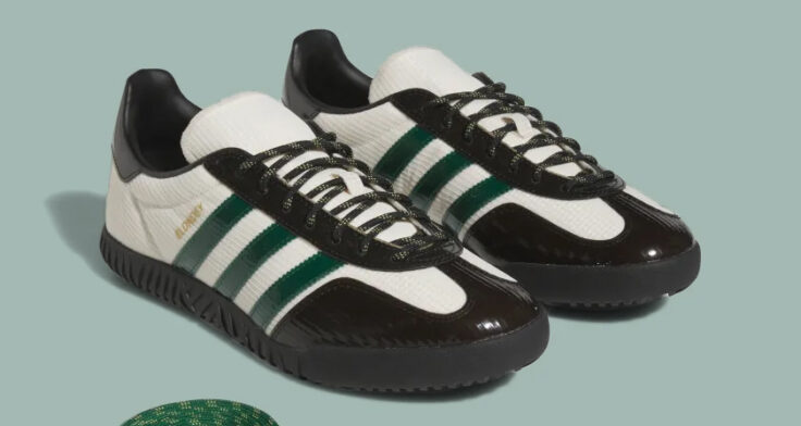 Blondey McCoy x adidas AB Gazelle Indoor “Noble Green” IF0200