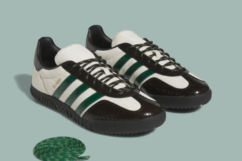 Blondey & adidas are Dropping a Collaborative “Noble Green” AB Gazelle Indoor This Weekend