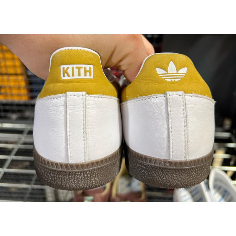 KITH x adidas JUVE Samba “White Yellow”