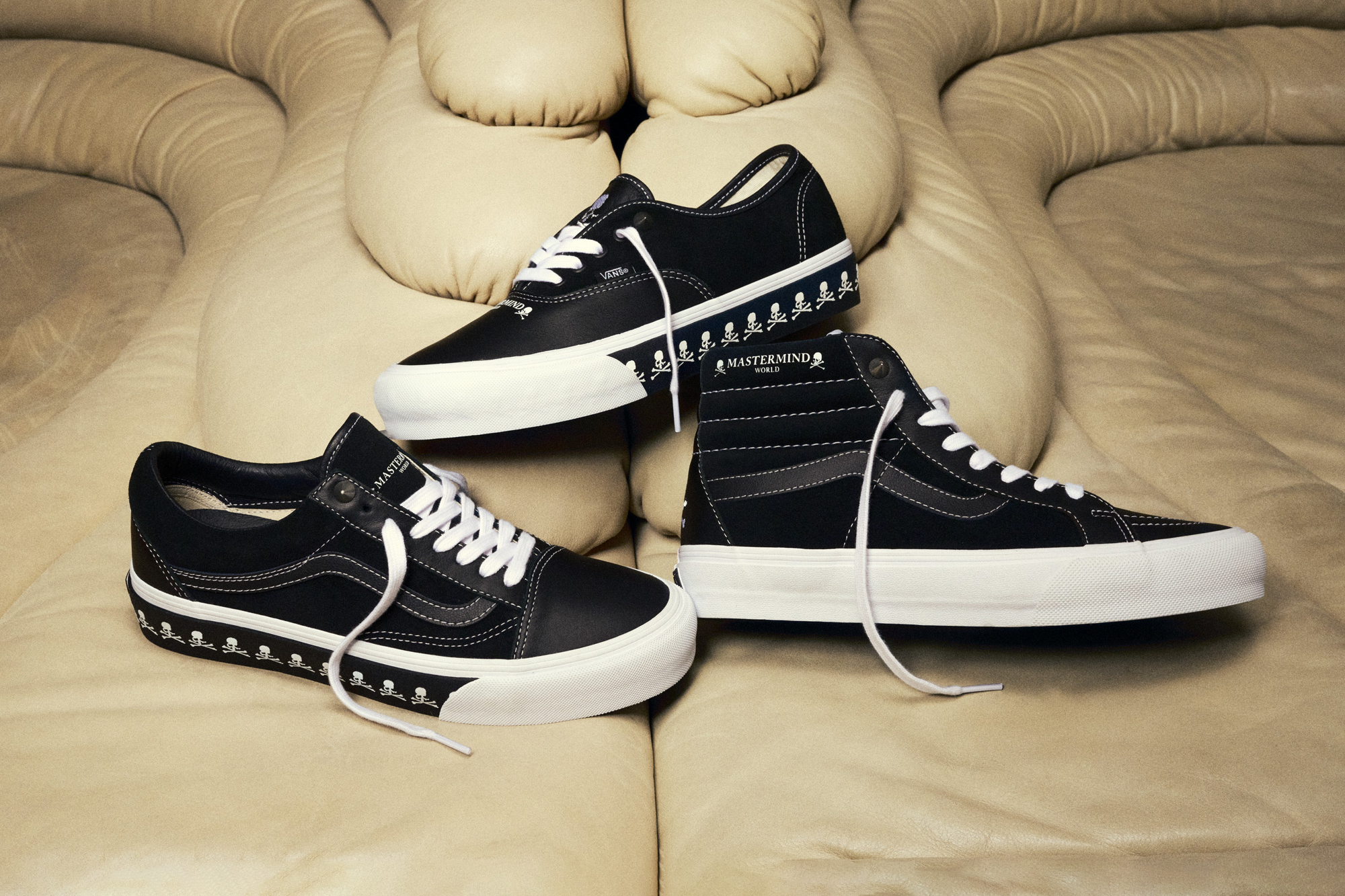 MASTERMIND WORLD & Vault by Vans Collide on a Footwear & Apparel Collection