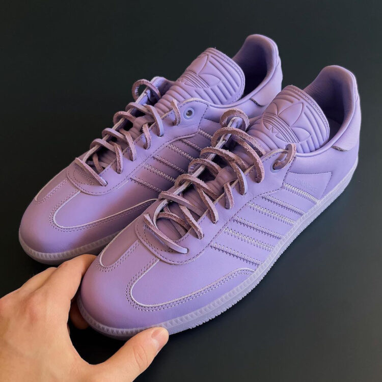 Pharrell x adidas Samba Humanrace “Lilac”