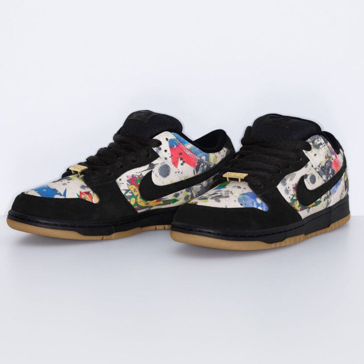 Supreme x Nike SB Dunk Low “Rammellzee” FD8778-001 | Nice Kicks