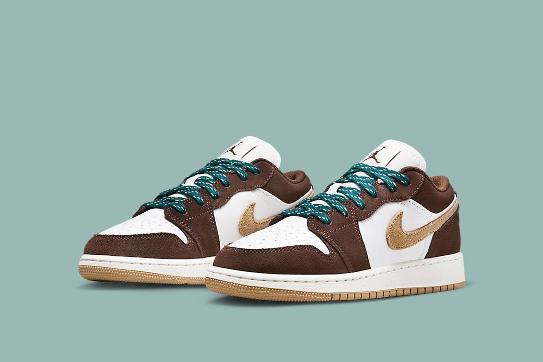 The Air Jordan 1 Low GS Joins The Children’s Exclusive “Cacao Wow” Collection