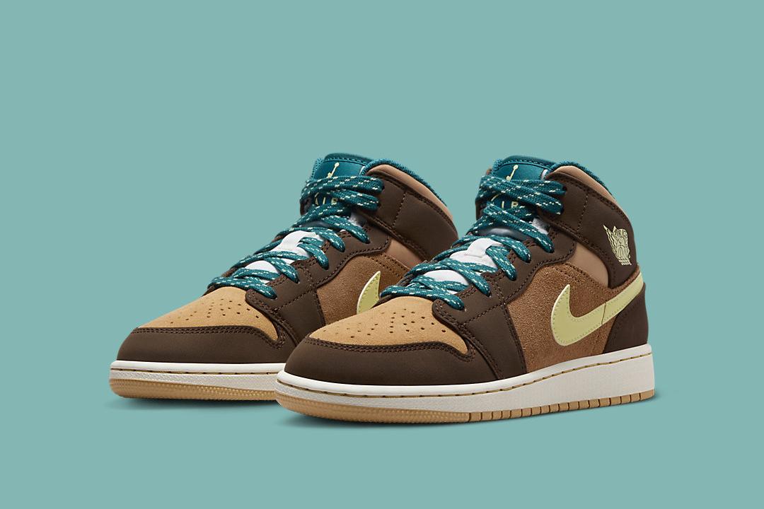 Where To Buy The Air Jordan 1 Mid GS “Cacao Wow”