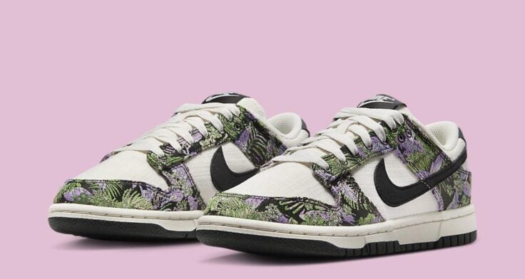 Nike Dunk Low Floral Tapestry FN7105 030 01 736x392
