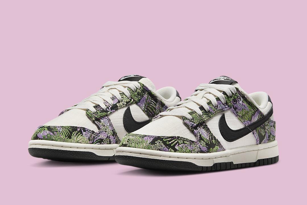 The Nike Dunk Low “Floral Tapestry” Dresses Up in your Grandma’s Curtains