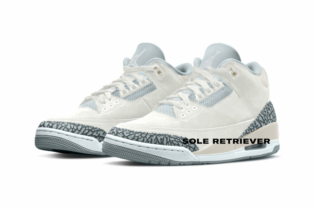 Air Jordan 3 Craft "Ivory" FJ9479100 Nice Kicks