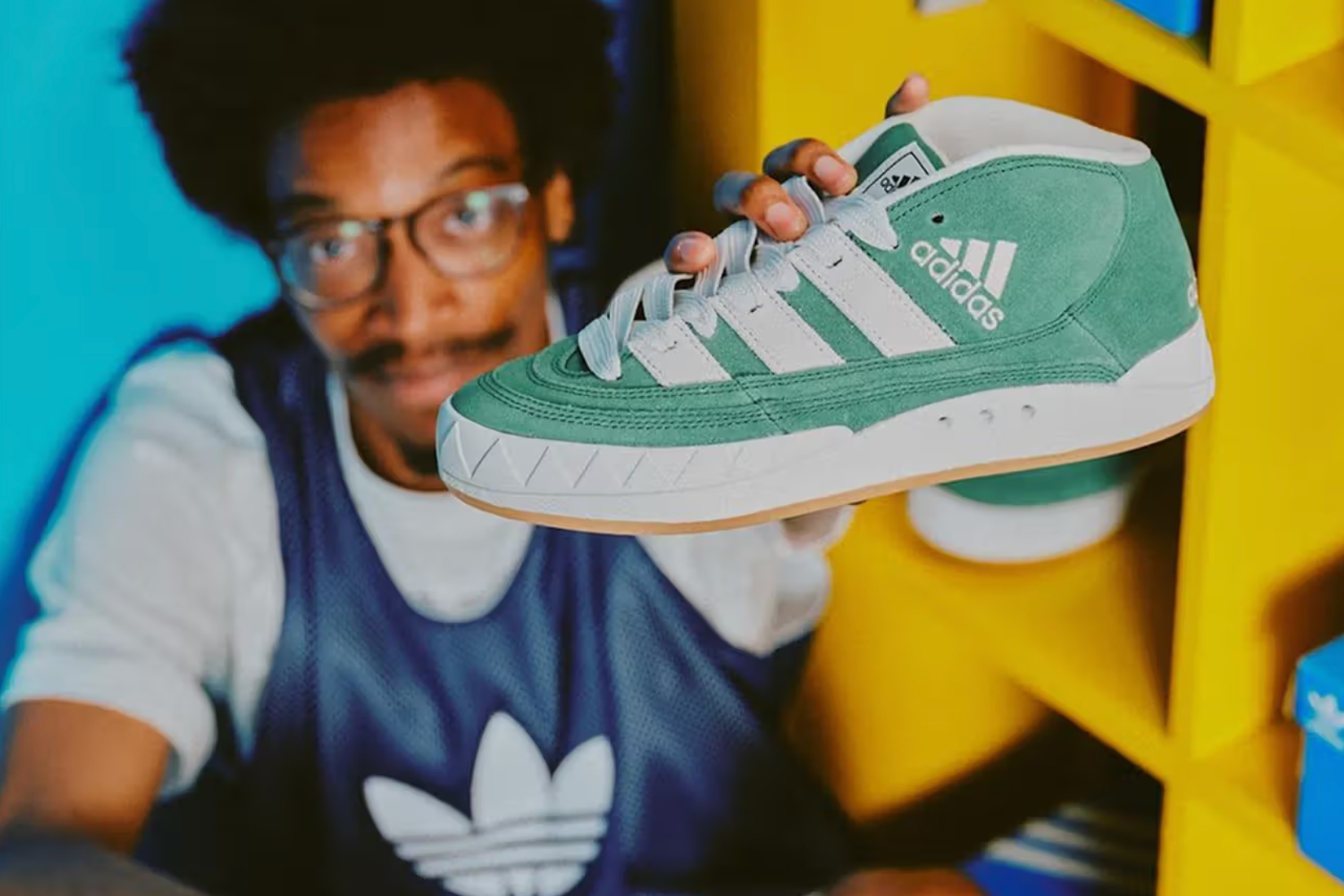 atmos & adidas Join Forces on a “Neo Green” Adimatic Mid