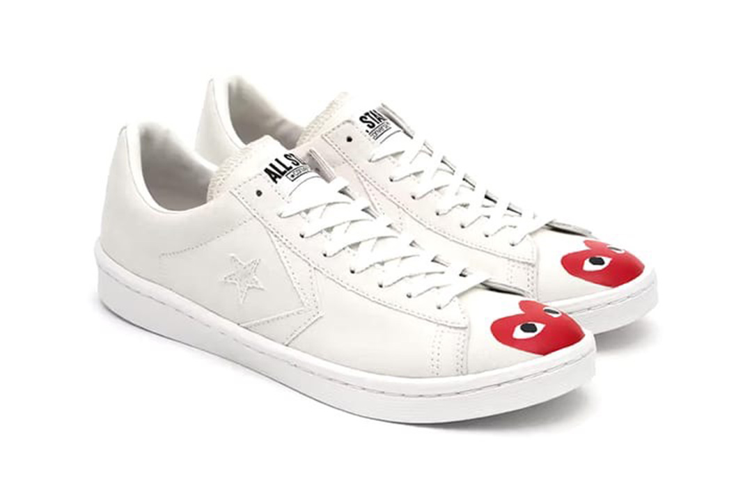 PLAY Comme des Garcons Releases a Collaborative Converse Pro Leather